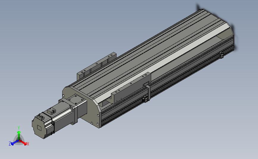 日规螺杆半密滑台模组S202-400-4P-CM-M750W-O-S3