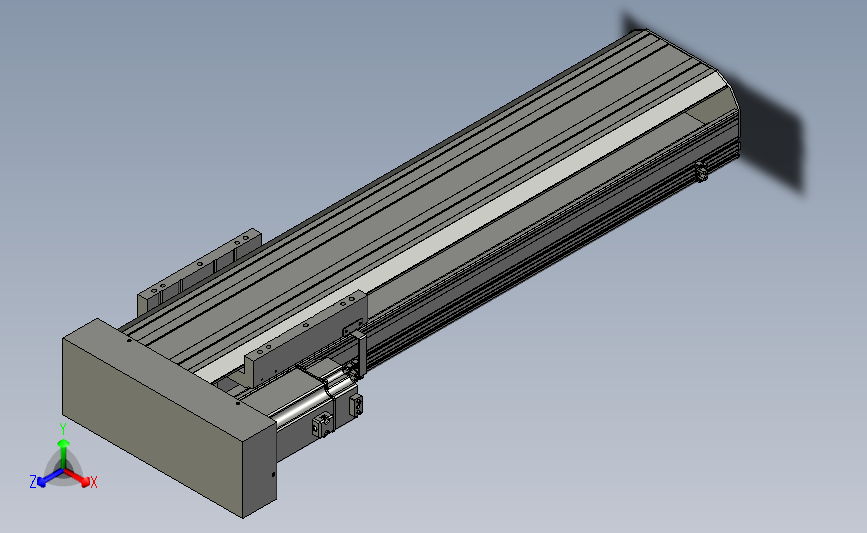 日规螺杆半密滑台模组S202-600-4P-RM-M750W-O-S3