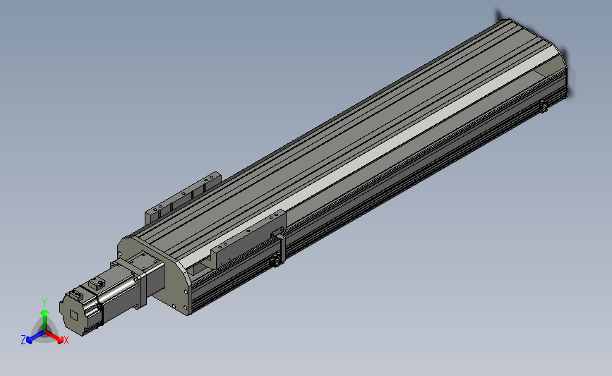 日规螺杆半密滑台模组S202-750-4P-CM-M750W-O-S3