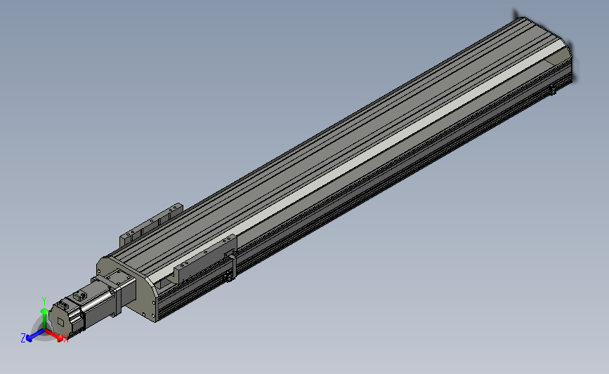日规螺杆半密滑台模组S202-1100-4P-CM-M750W-O-S3