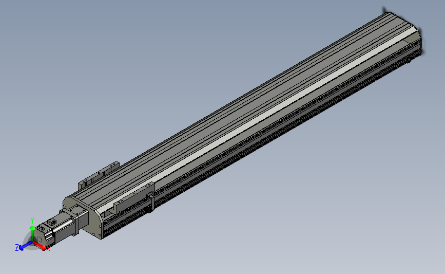 日规螺杆半密滑台模组S202-1350-4P-CM-M750W-O-S3