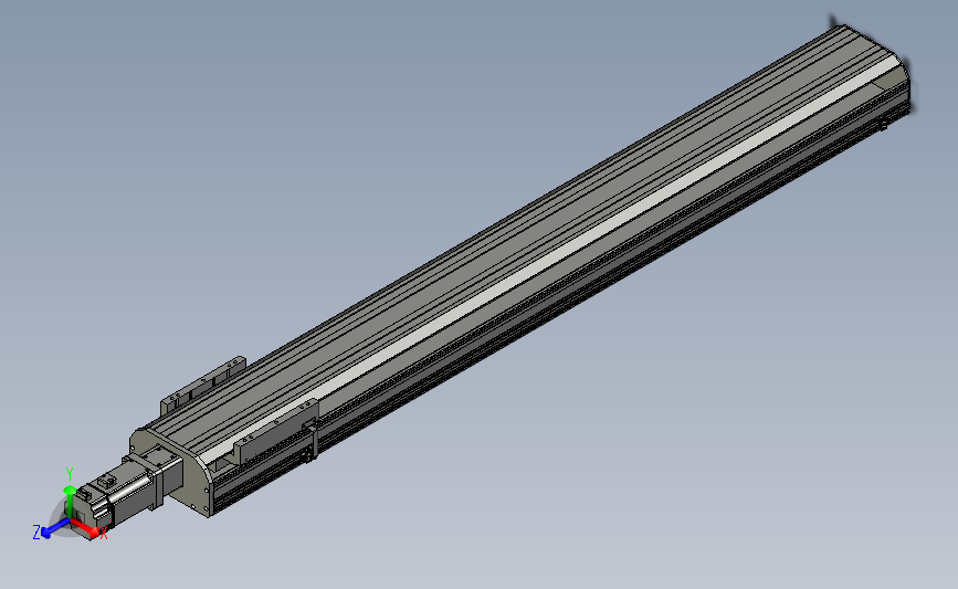 日规螺杆半密滑台模组S202-1450-4P-CM-M750W-O-S3