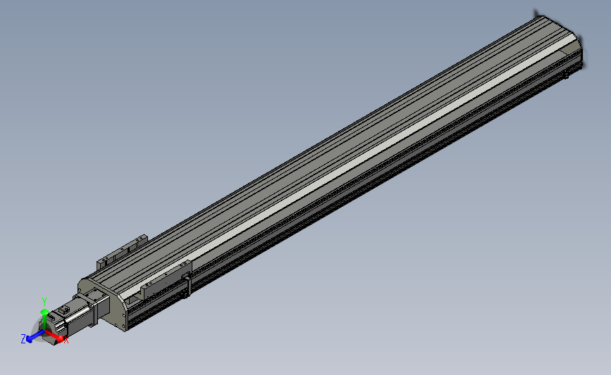 日规螺杆半密滑台模组S202-1600-4P-CM-M750W-O-S3