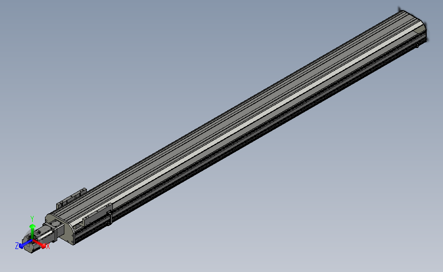 日规螺杆半密滑台模组S202-2200-4P-CM-M750W-O-S3