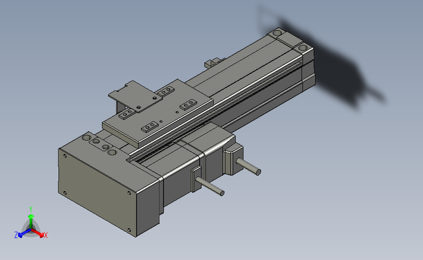 日规螺杆全密滑台模组SW45-100-1P-RM-T100W-S3