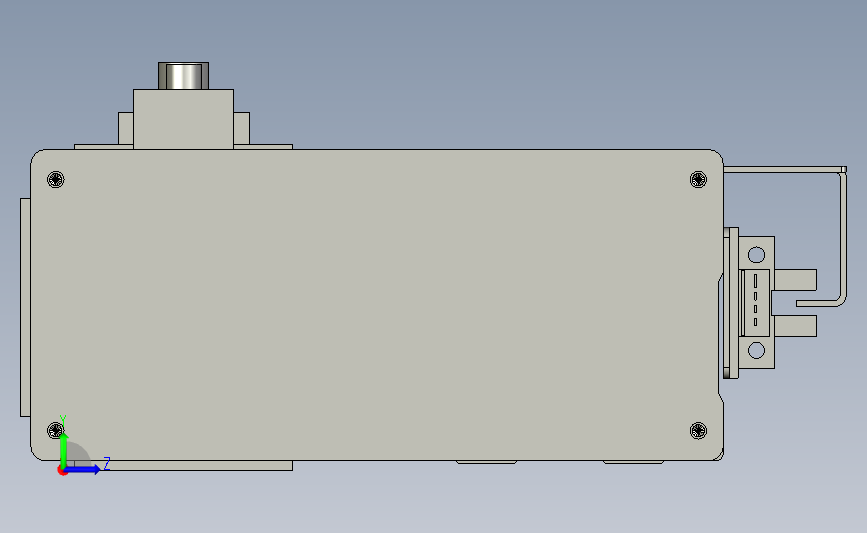 日规螺杆全密滑台模组SW65-450-1210-1P-LM-M200W-S3 左侧视图
