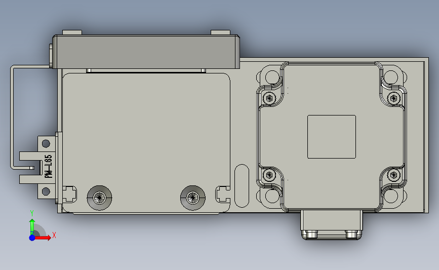 日规螺杆全密滑台模组SW70-100-1P-OL-LM-M200W-O-S3_STEP_模型图纸下载 – 懒石网