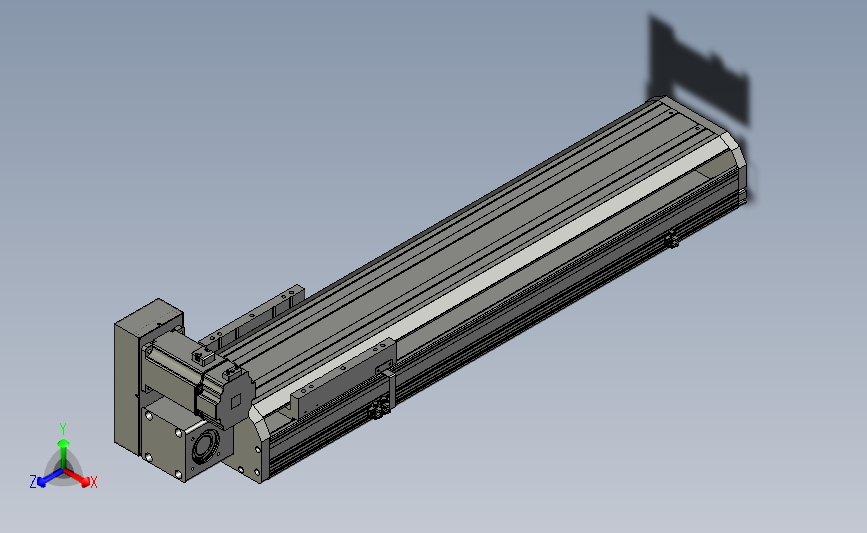 日规皮带半密滑台模组T202-600-4P-L-P-M750W-O-S3