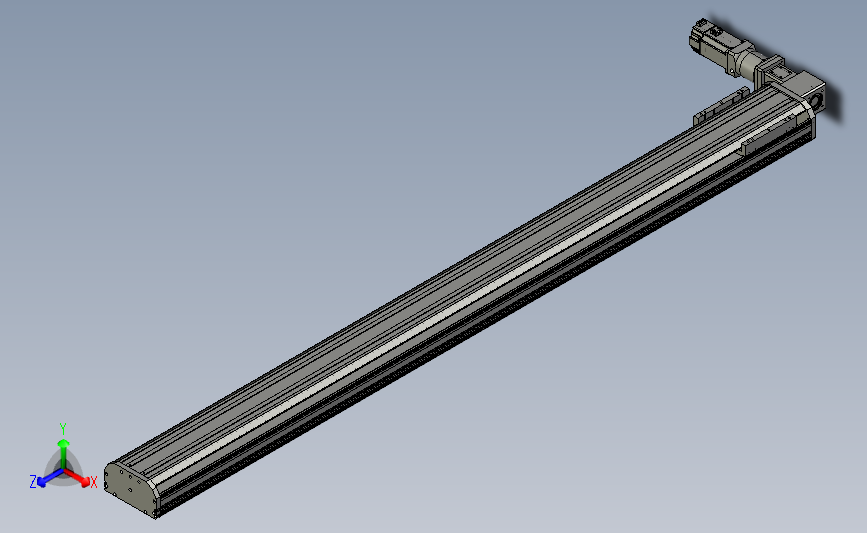 日规皮带半密滑台模组T202-2200-4P-R-D-HPF80-M750W-O-S3