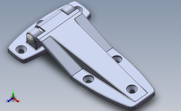 合页、铰链User Library-2k ss - mini strap hinge