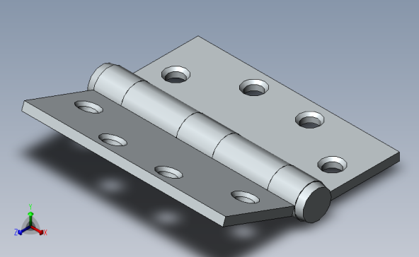 合页、铰链User Library-Mont Hard Hinge