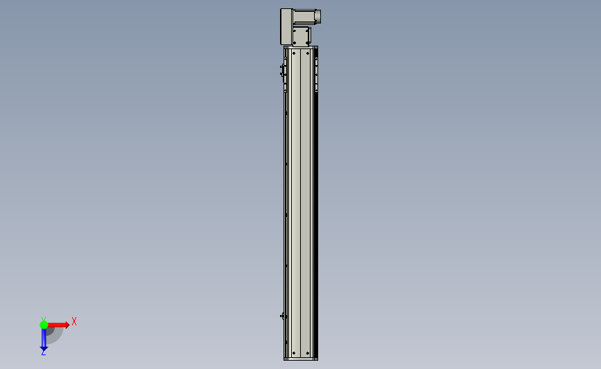 PTB 一般环境皮带样式PTB14-L40-950-R-M20-C4(解密) 俯视图