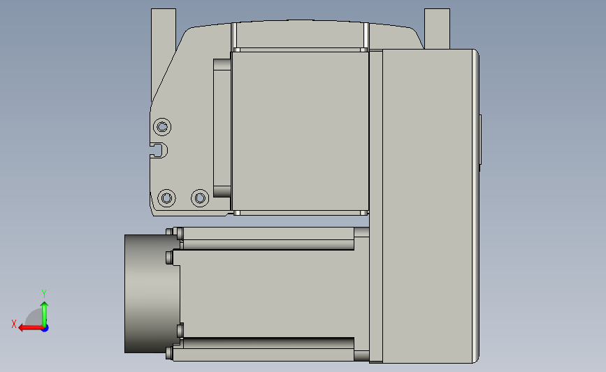 PTB 一般环境皮带样式PTB14-L40-1700-RD-M20-C4(解密) 背面视图