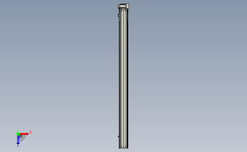 PTB 一般环境皮带样式PTB14-L40-1750-LU-M20-C4(解密) 俯视图
