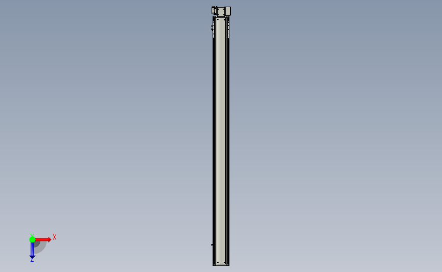 PTB 一般环境皮带样式PTB14-L40-1800-LD-M20-C4(解密) 俯视图