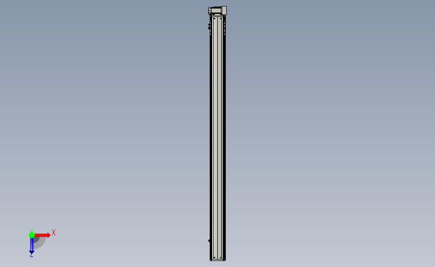 PTB 一般环境皮带样式PTB14-L40-1850-LU-M20-C4(解密) 俯视图