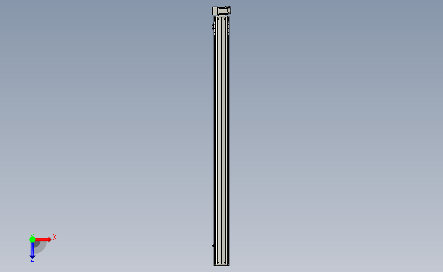 PTB 一般环境皮带样式PTB14-L40-1900-RU-M20-C4(解密) 俯视图
