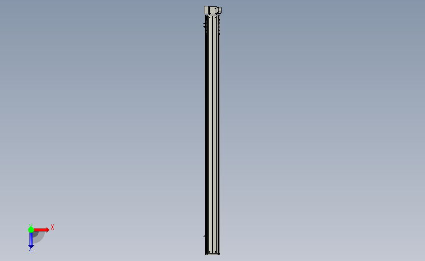 PTB 一般环境皮带样式PTB14-L40-1950-RD-M20-C4(解密) 俯视图