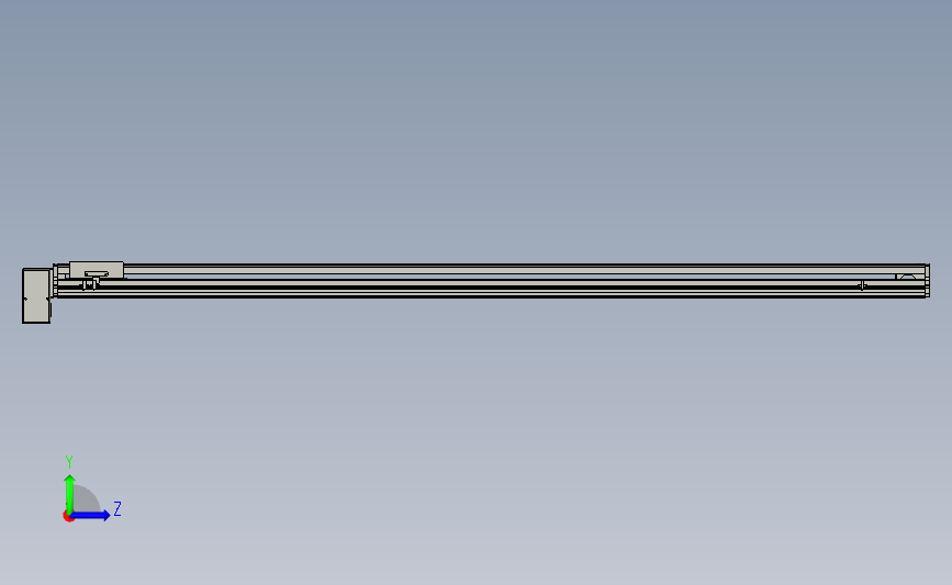 PTB 一般环境皮带样式PTB14-L40-2000-RD-M20-C4(解密) 左侧视图
