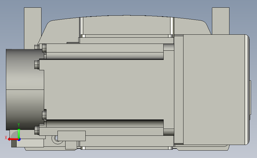PTB 一般环境皮带样式PTB14-L40-3000-R-M20-C4(解密) 背面视图
