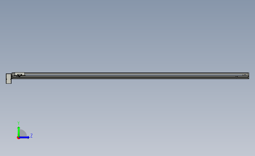 PTB 一般环境皮带样式PTB14-L40-3050-RD-M20-C4(解密) 左侧视图