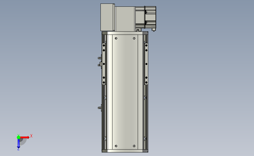 PTB 一般环境皮带样式PTB17-L40-150-RD-M75-C4(解密) 俯视图