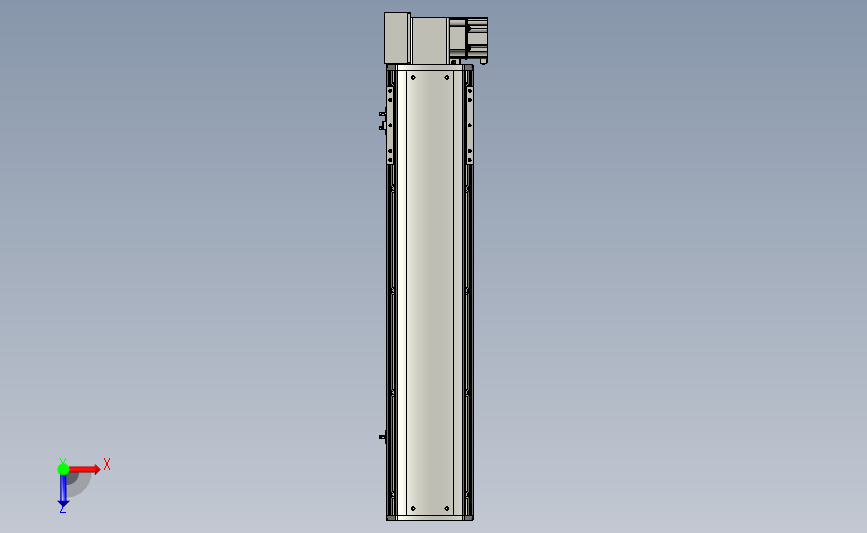PTB 一般环境皮带样式PTB17-L40-600-RD-M75-C4(解密) 俯视图
