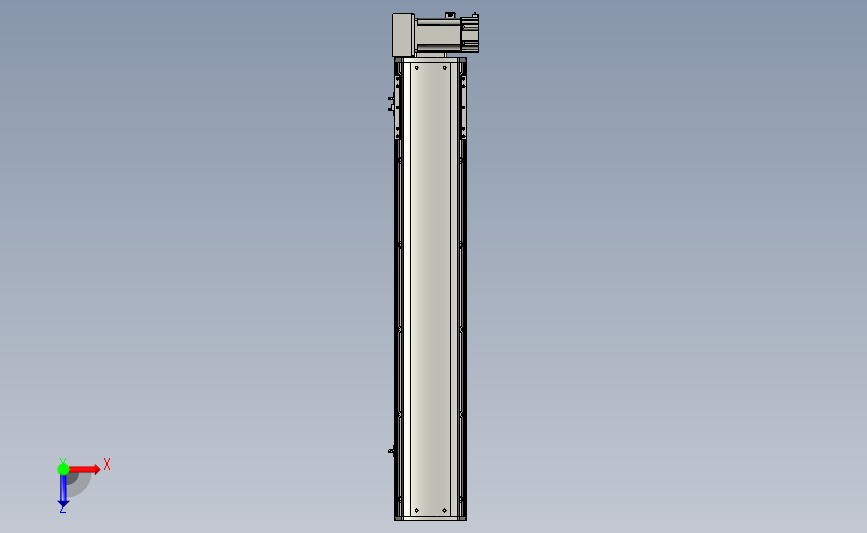 PTB 一般环境皮带样式PTB17-L40-800-RU-M75-C4(解密) 俯视图