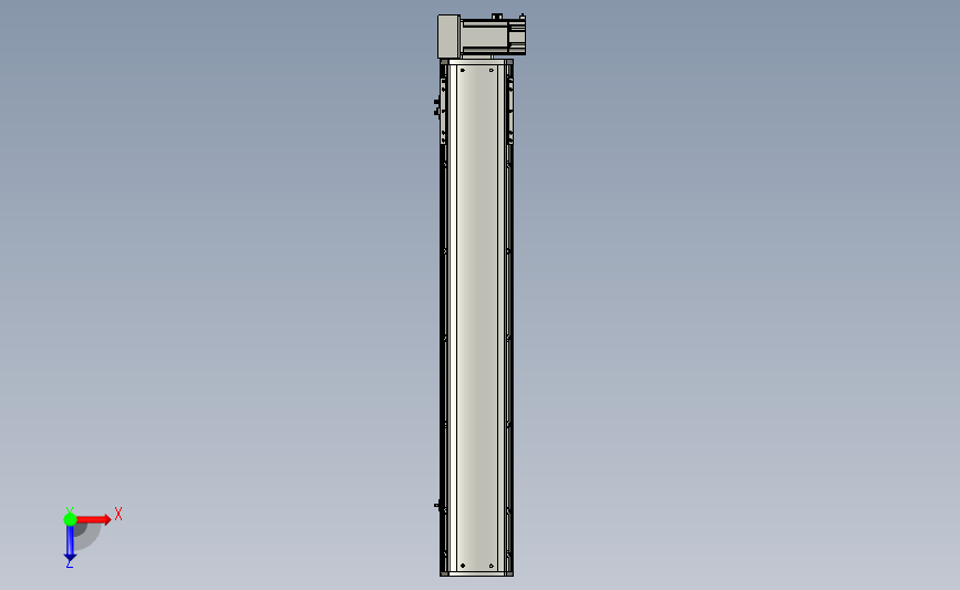 PTB 一般环境皮带样式PTB17-L40-900-RU-M75-C4(解密) 俯视图