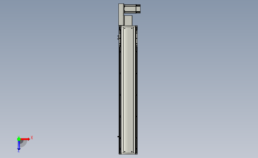PTB 一般环境皮带样式PTB17-L40-900-R-M75-C4(解密) 俯视图