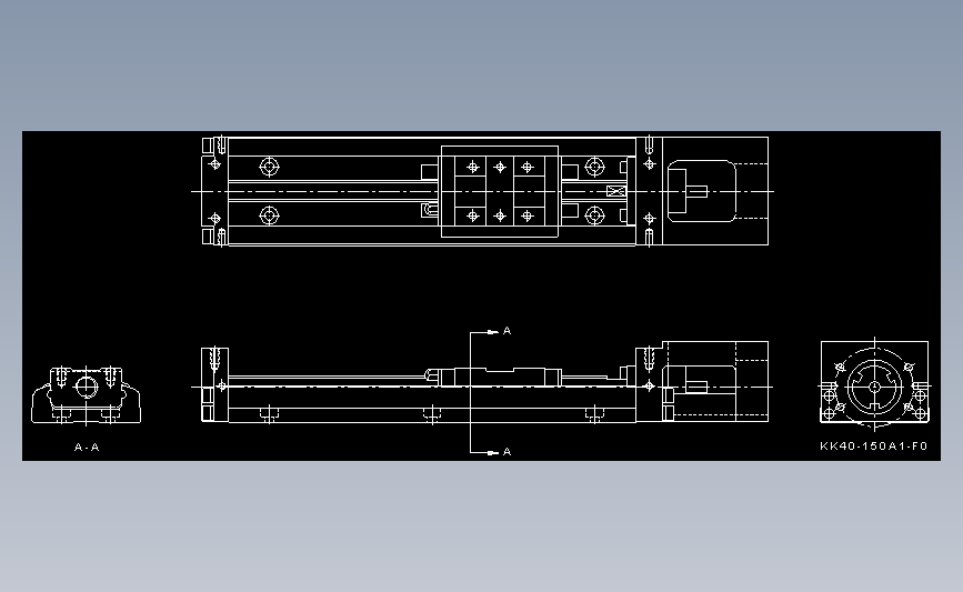 直线模组KK40-150A1-F0.dwg