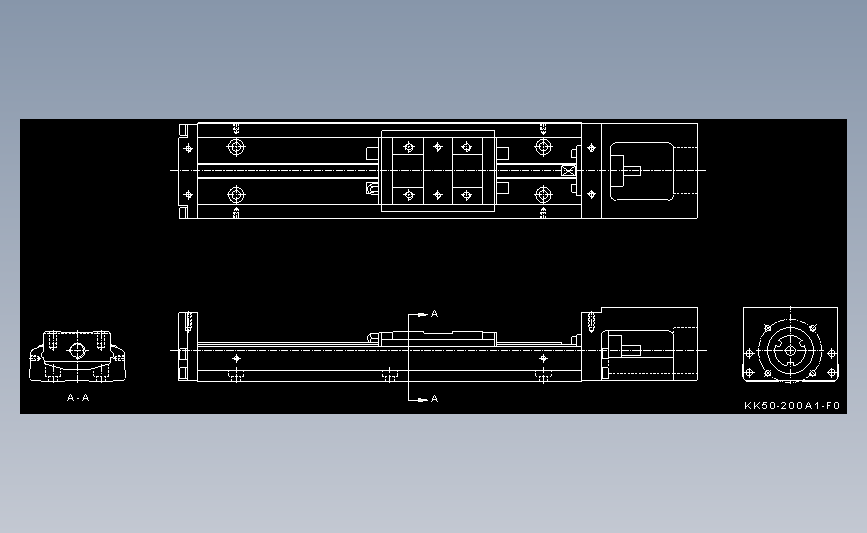 直线模组KK50-200A1-F0.dwg