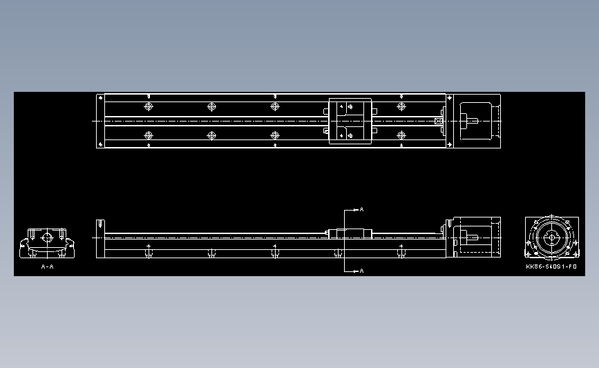 直线模组KK86-540S1-F0.dwg