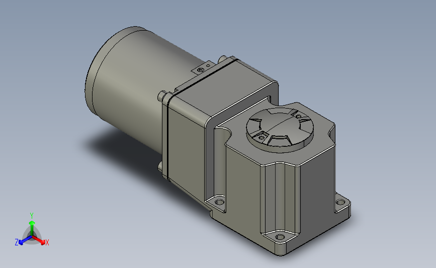微型弧锥直交中空轴减速电机5IK40GU-C 5GU3K～180K RC