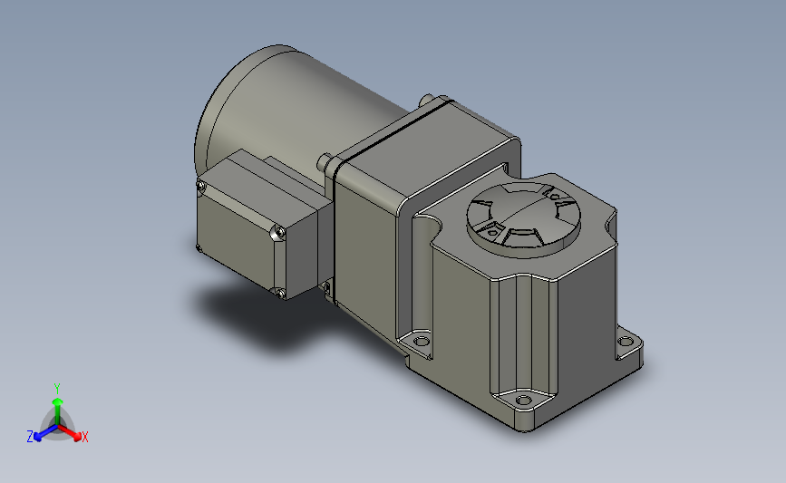 微型弧锥直交中空轴减速电机5IK40GU-CT 5GU3K～180K RC