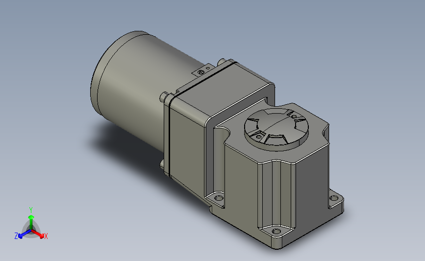 微型弧锥直交中空轴减速电机5IK40RGU-C 5GU3K～180K RC