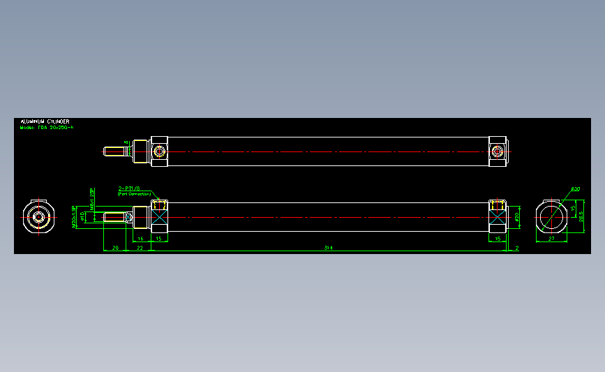 气立可CHELIC气动元件2D-FDA20x250-K