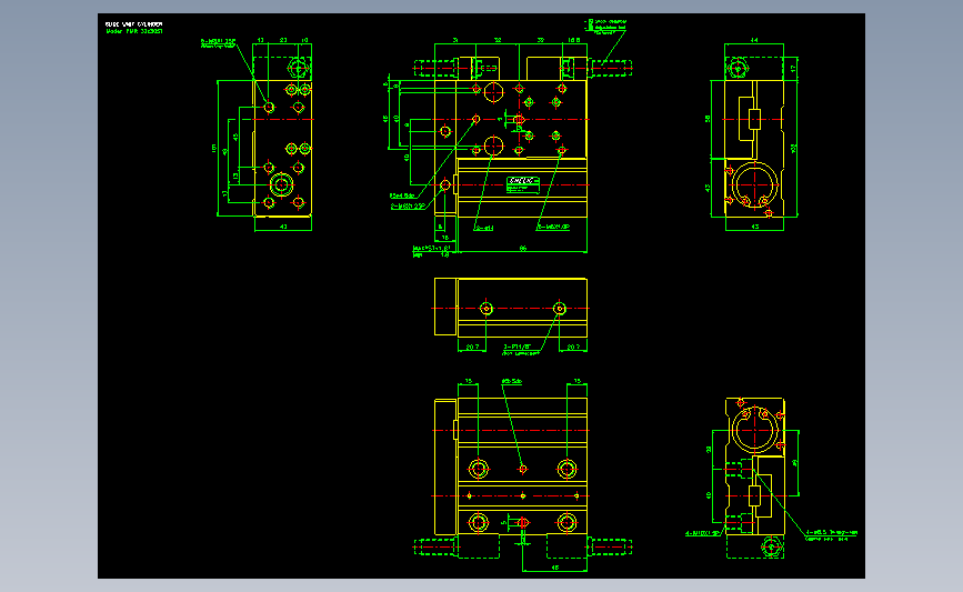 气立可CHELIC气动元件2D-FMR32x30