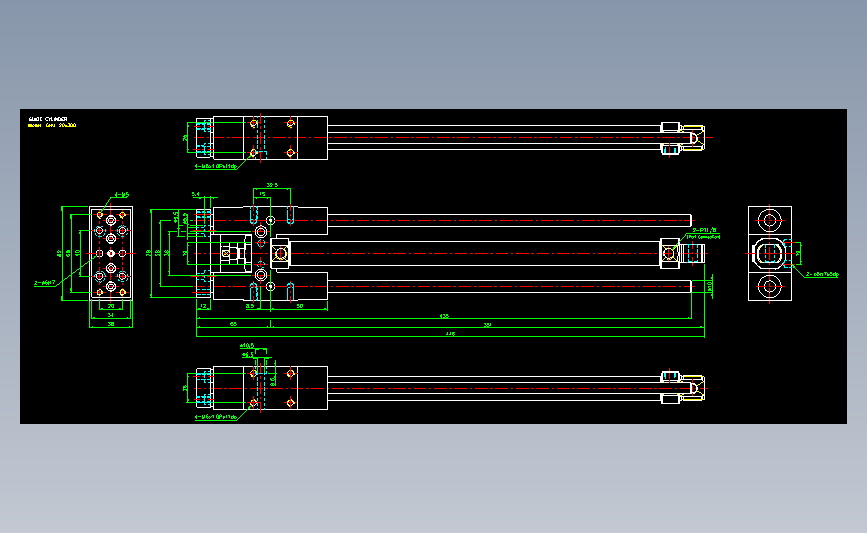 气立可CHELIC气动元件2D-GHU20x300