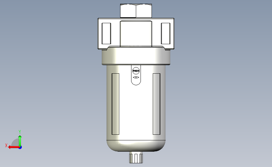 气立可CHELIC气动元件3D-CDV-600-H 背面视图