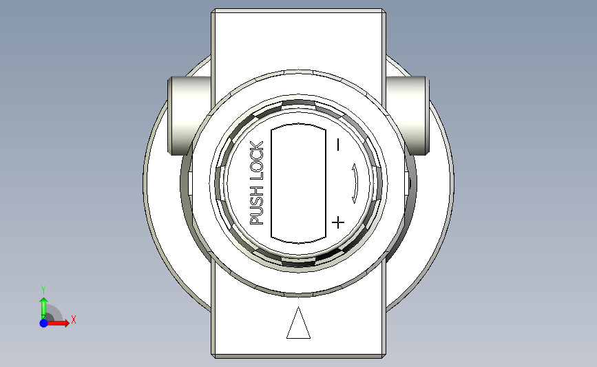 气立可CHELIC气动元件3D-CFR-600-H 正面视图