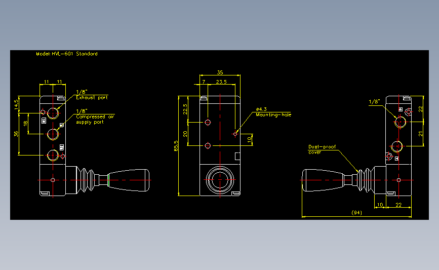 气立可CHELIC气动元件2D-HVL-601
