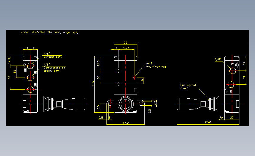 气立可CHELIC气动元件2D-HVL-601-F