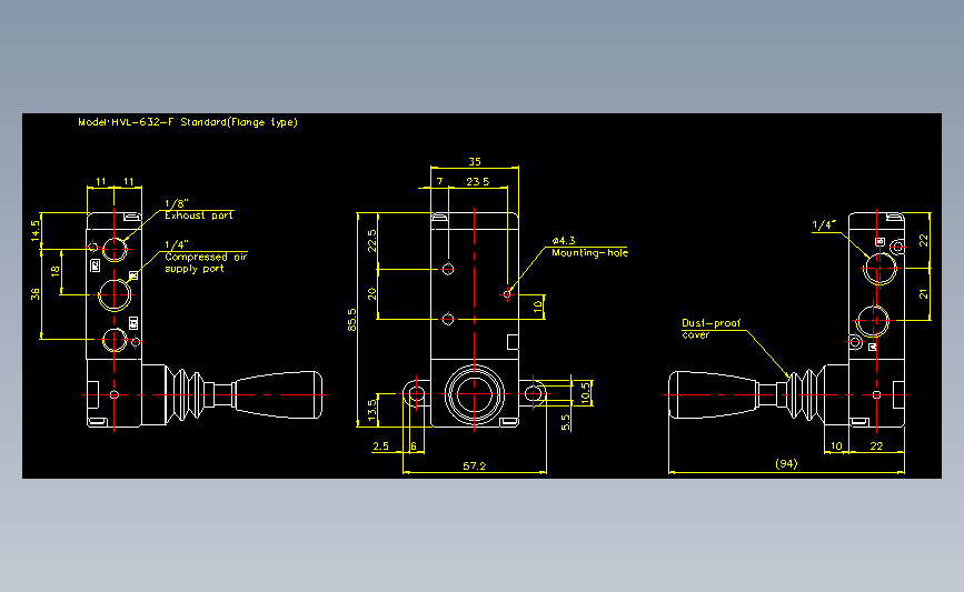 气立可CHELIC气动元件2D-HVL-632-F