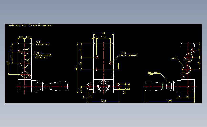气立可CHELIC气动元件2D-HVL-803-F