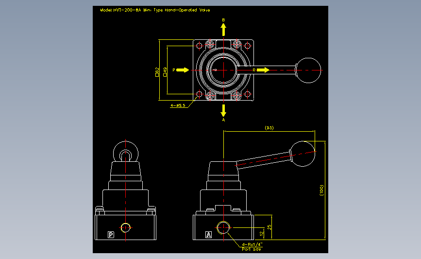 气立可CHELIC气动元件2D-HVT-200-8A