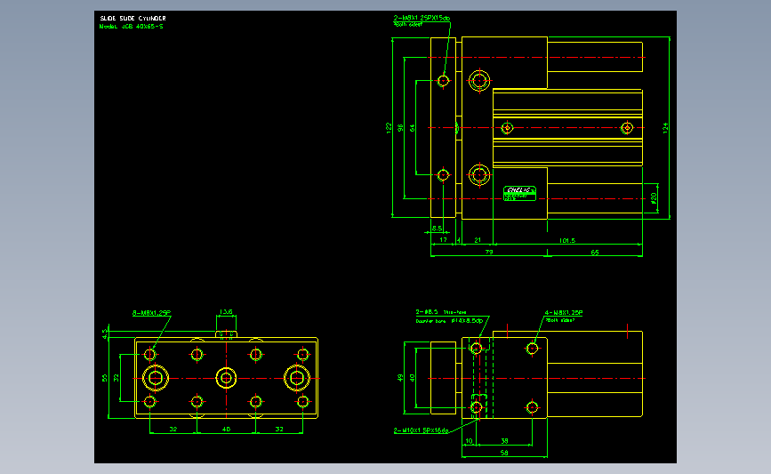 气立可CHELIC气动元件2D-JCB40x65-S