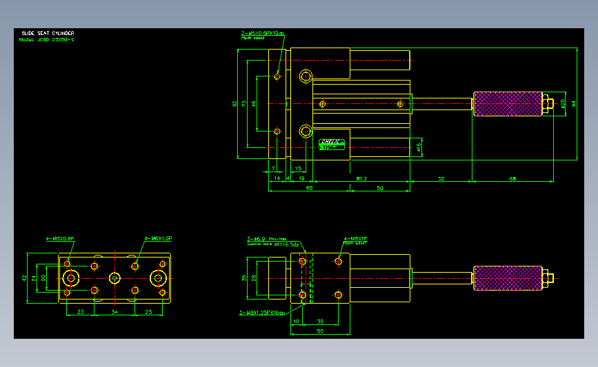 气立可CHELIC气动元件2D-JCBD25x50-S