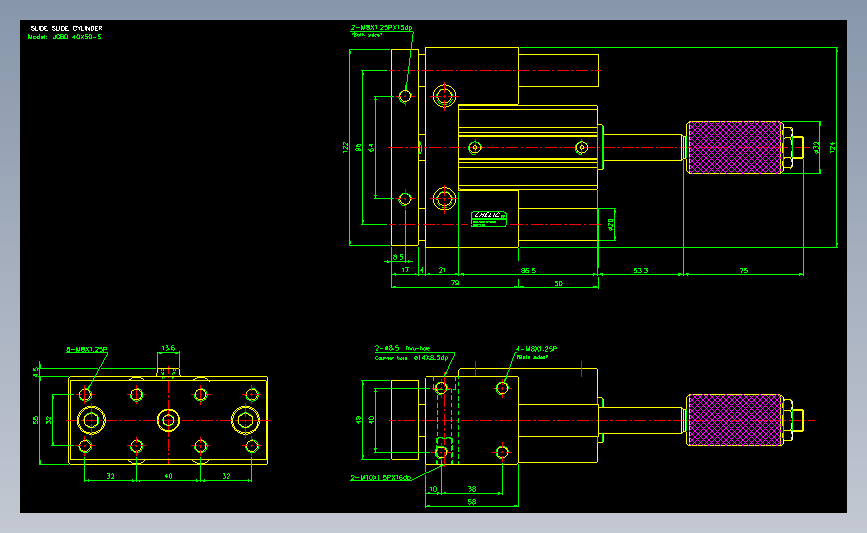 气立可CHELIC气动元件2D-JCBD40x50-S