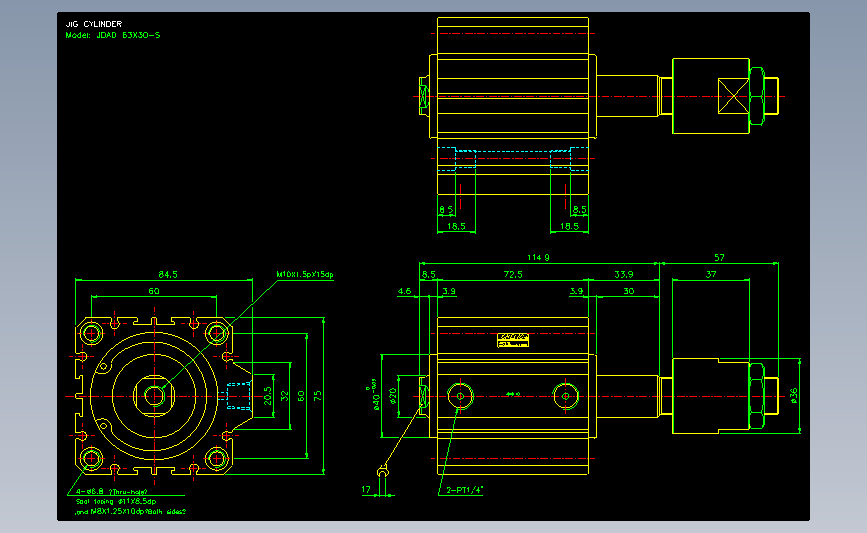 气立可CHELIC气动元件2D-JDAD63x30-S